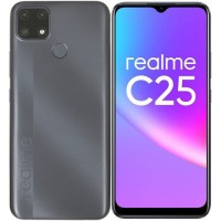 6.5" Смартфон realme C25 64 ГБ черный
