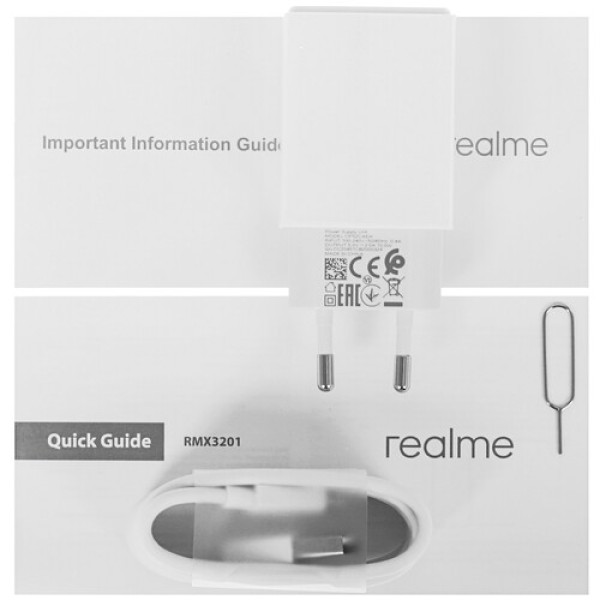 6.5" Смартфон realme C21 64 ГБ голубой