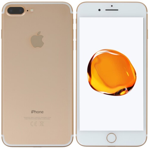 Смартфон Apple iPhone 7 Plus 5,5" 128Gb Gold 4x2.3Ghz/3072Mb/1920x1080/IPS/3G/LTE/GPS/Cam12(x2)/iOS