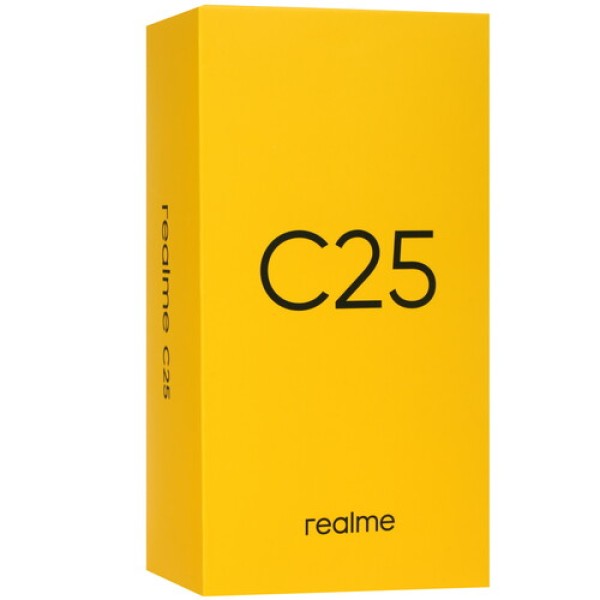 6.5" Смартфон realme C25 64 ГБ черный