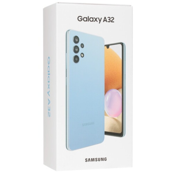 Смартфон Samsung Galaxy A32 4/64Gb [6,4"/LTE/NFC/Cam64+8+5+5/5000mAh/Blue]