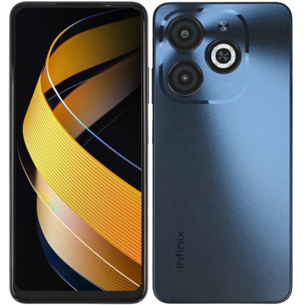 6.56" Смартфон Infinix SMART 8 64 ГБ черный