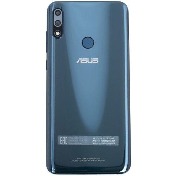 Смартфон Asus Zenfone Max Pro M2 ZB631KL 6.3" 128Gb Blue 8x2,2Ghz/4096Mb/2280х1080/IPS/2SIM/LTE/NFC/Cam12+5/5000mAh/Android 8.1
