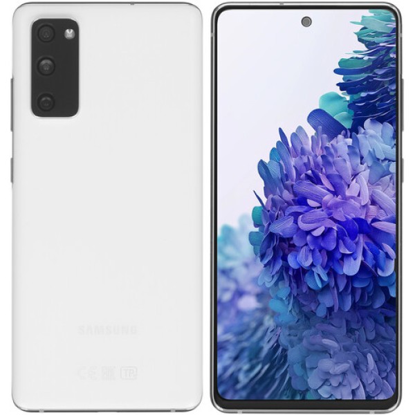 Смартфон Samsung S20 FE 6.5" 128Gb White Exynos 990/6Gb/2400x1080/SuperAMOLED/LTE/NFC/IP68/Cam12+12+8/32Mp/4500mAh/Android