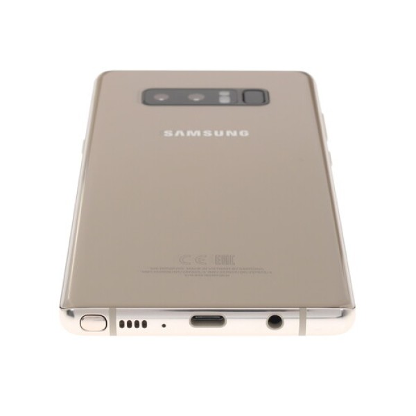 Смартфон Samsung Galaxy Note 8 6.3" 64Gb Gold 8x2,3Ghz/6144Mb/2960x1440/sAMOLED/2SIM/LTE/Cam12+12/3300mAh/Android 7.1