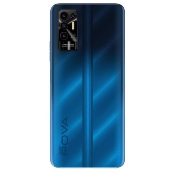 6.95" Смартфон Tecno POVA 2 64 ГБ синий