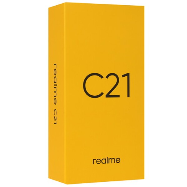 6.5" Смартфон realme C21 64 ГБ голубой