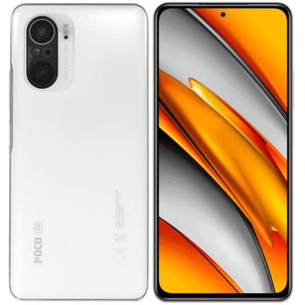 Смартфон POCO F3 6/128Gb [6,67"/5G/NFC/Cam48+8+5Mpx/4520mAh/Arctic White]