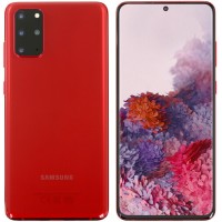 Смартфон Samsung S20+ Red 6.7" 128Gb 8Gb/3200x1440/dAMOLED/LTE/Cam64+12+12+depth/10Mp/4500mAh/An10