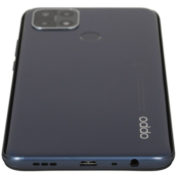 6.52" Смартфон OPPO A15s 64 ГБ черный