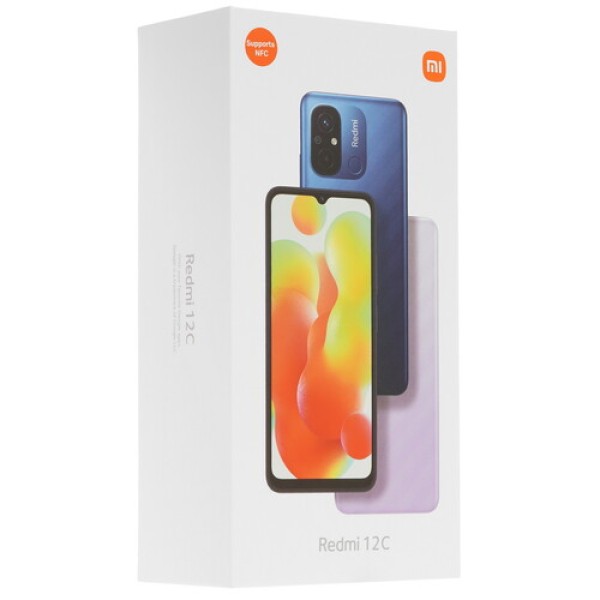 6.71" Смартфон Xiaomi Redmi 12C 64 ГБ фиолетовый