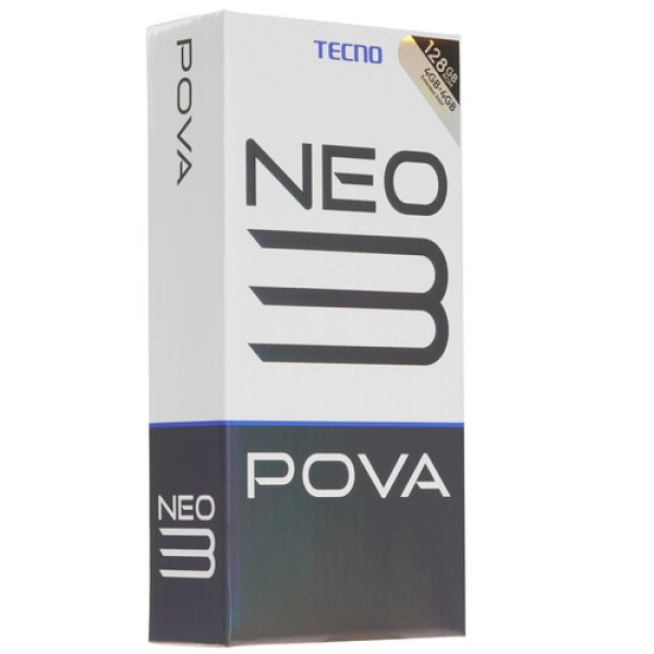 6.82" Смартфон Tecno POVA Neo 3 128 ГБ черный
