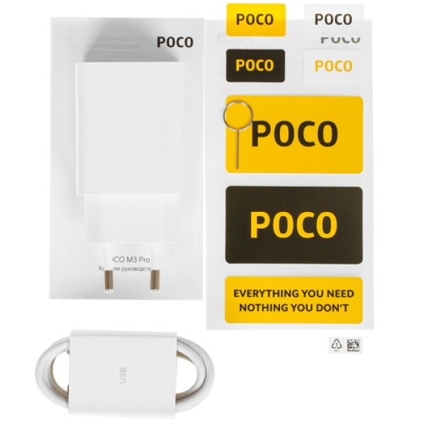 Смартфон Poco M3 Pro 6/128Gb [6,5"/NFC/Cam48+2+2Mpx/5000mAh/Power Black]