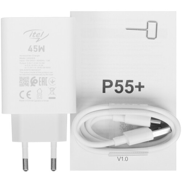 6.6" Смартфон Itel P55+ 256 ГБ зеленый