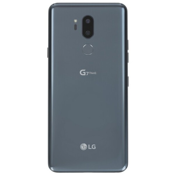 Смартфон LG G7 6.1" 64Gb Grey 8(4x2,8Ghz+4x1,8Ghz)/4096Mb/3120x1440/IPS/NFC/2SIM/LTE/Cam16+16/3000mAh/Android 8.0