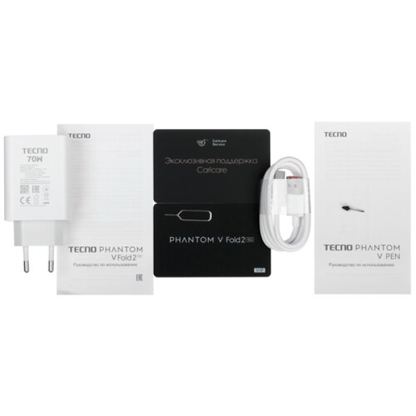 7.85" Смартфон Tecno PHANTOM V Fold 2 512 ГБ серый