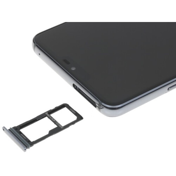 Смартфон LG G7 6.1" 64Gb Grey 8(4x2,8Ghz+4x1,8Ghz)/4096Mb/3120x1440/IPS/NFC/2SIM/LTE/Cam16+16/3000mAh/Android 8.0
