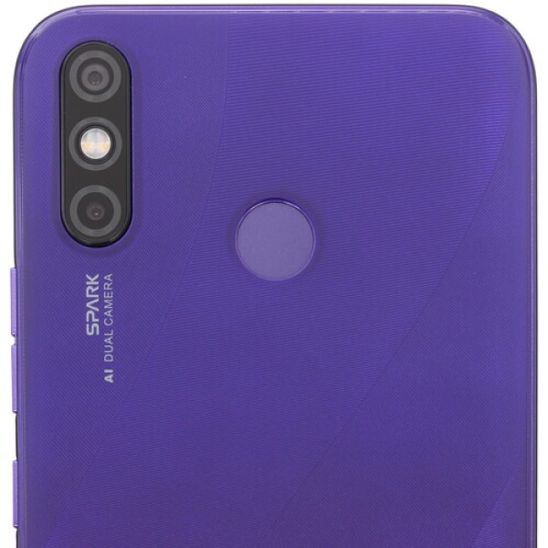 Смартфон Tecno Spark 4 Air 6.088" 32Gb Hiller Purple MT6761/4x2,0Ghz/2048Mb/1560x720/2SIM/LTE/Cam13+0.8/3000mAh/Android 9
