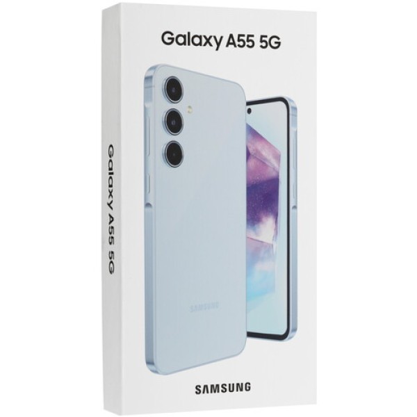 6.6" Смартфон Samsung Galaxy A55 128 ГБ голубой