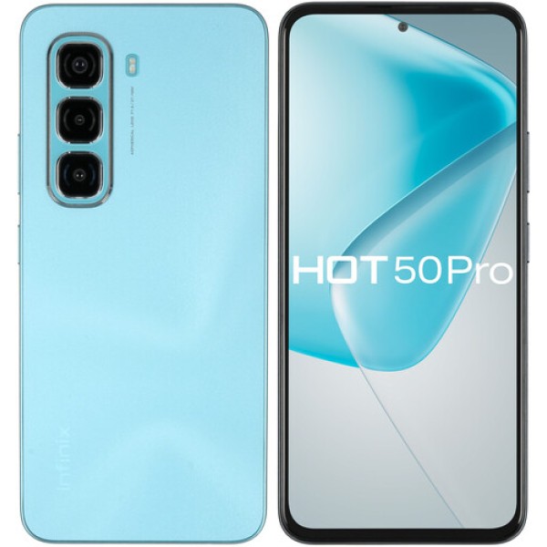 6.78" Смартфон Infinix HOT 50 Pro 256 ГБ голубой
