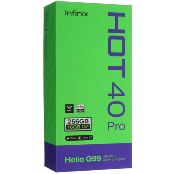 6.78" Смартфон Infinix HOT 40 Pro 256 ГБ золотистый