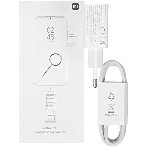 Смартфон Xiaomi Redmi A1+ 2/32Gb [6.52"/LTE/Cam8Mpx/5000mAh/Light Green]