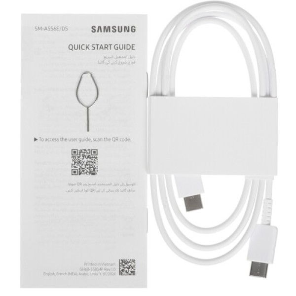 6.6" Смартфон Samsung Galaxy A55 128 ГБ голубой