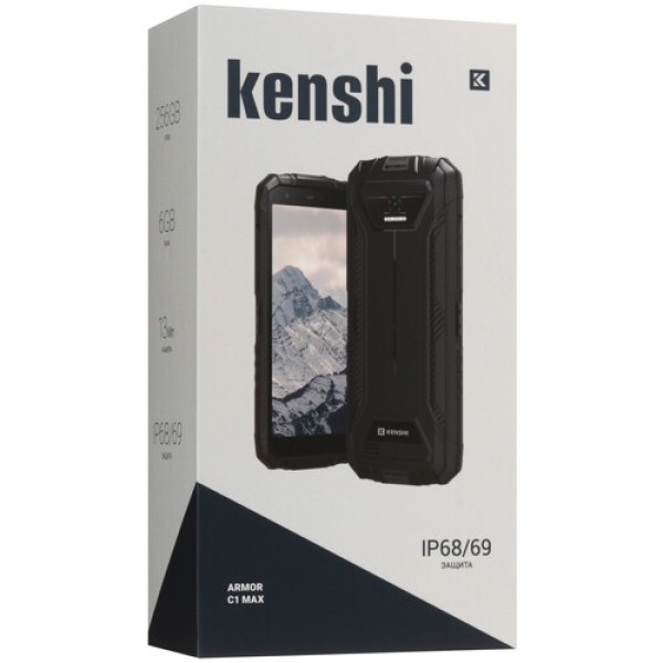 5.45" Смартфон KENSHI Armor C1 Max 256 ГБ черный