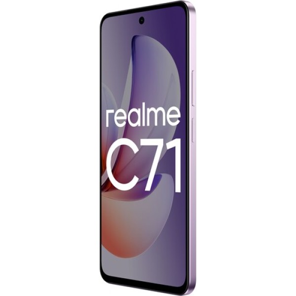 6.67" Смартфон realme C71 128 ГБ фиолетовый