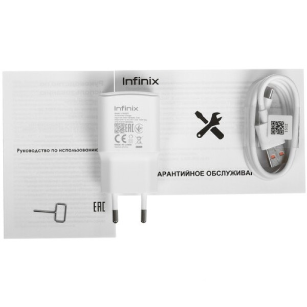 6.78" Смартфон Infinix HOT 50 256 ГБ зеленый
