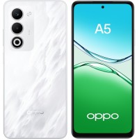 6.67" Смартфон OPPO A5 256 ГБ белый