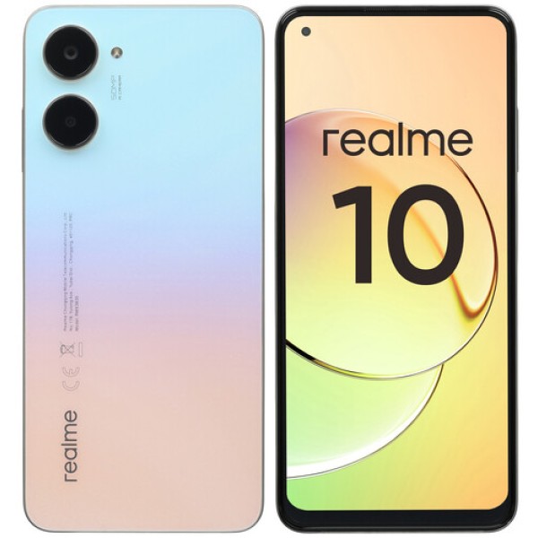 6.4" Смартфон realme 10 128 ГБ белый