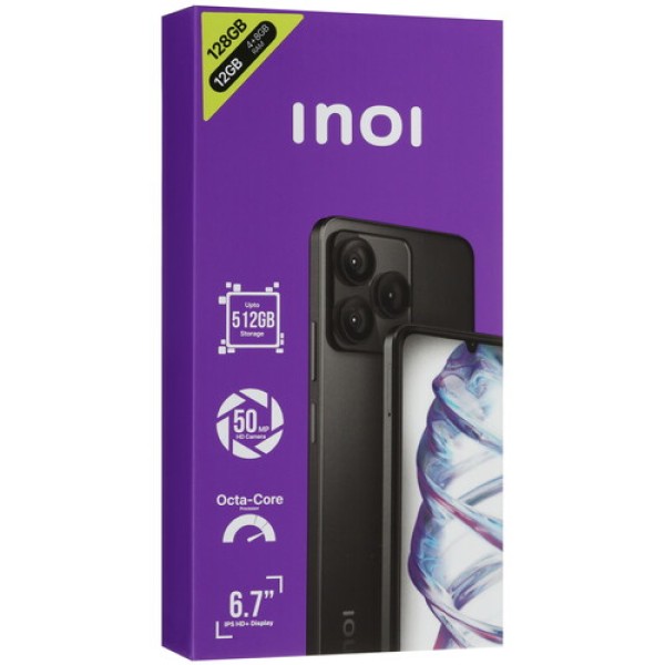 6.75" Смартфон INOI A54 128 ГБ фиолетовый