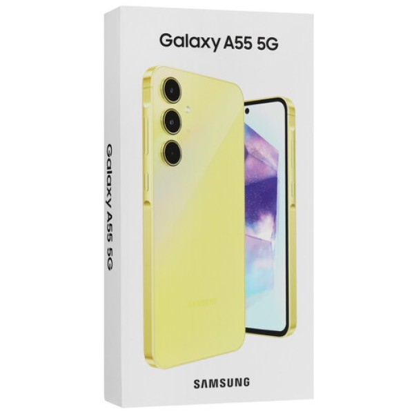 6.6" Смартфон Samsung Galaxy A55 128 ГБ желтый