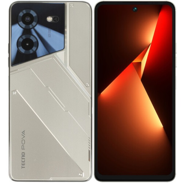 6.8" Смартфон Tecno POVA 5 256 ГБ золотистый