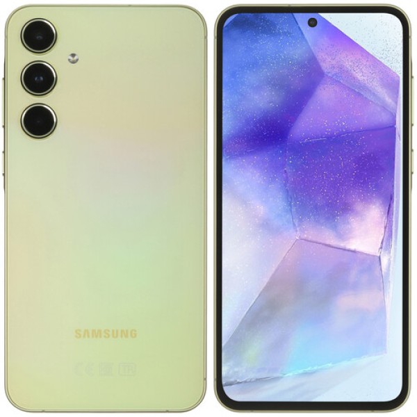6.6" Смартфон Samsung Galaxy A55 128 ГБ желтый