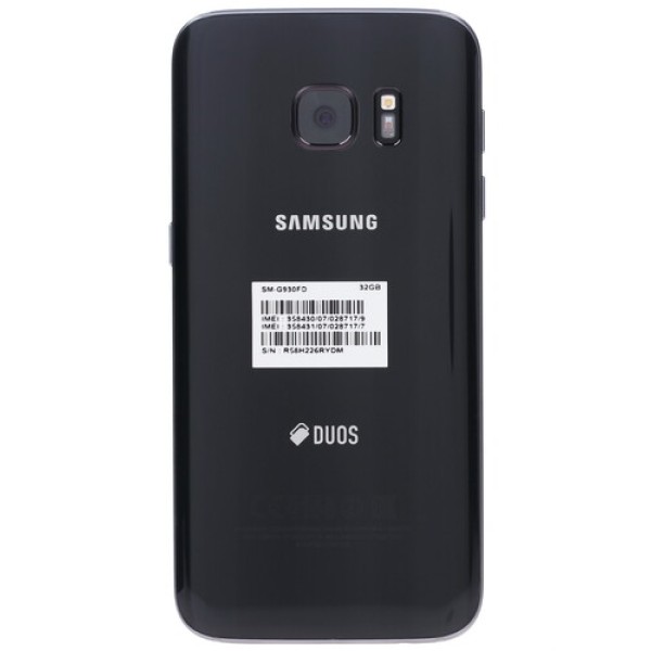 Смартфон Samsung SM-G930FD Galaxy S7 5.1" 32Gb Black 8(4х2.3Ghz+4х1.6Ghz)/4096Mb/2560x1440/LTE/GPS/Cam12/3000mAh/And6.0