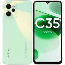 6.6" Смартфон realme C35 64 ГБ зеленый