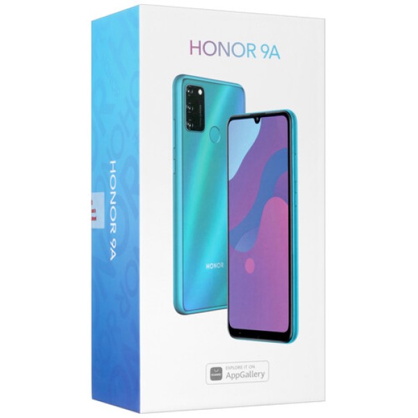 Смартфон Honor 9A 3/64Gb [6,3"/LTE/NFC/Cam13+5+2Mpx/5020mAh/Green]