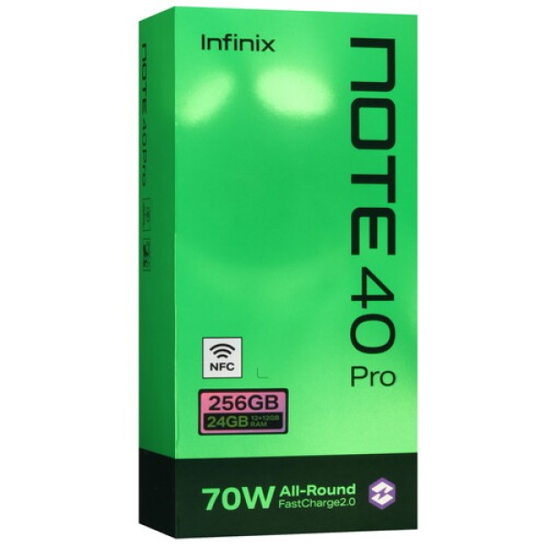 6.78" Смартфон Infinix NOTE 40 Pro 256 ГБ золотистый