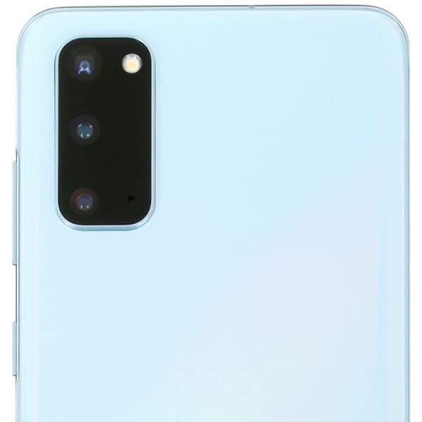 Смартфон Samsung S20 Blue 6.2" 128Gb 8Gb/3200x1440/dAMOLED/LTE/Cam64+12+12/10Mp/4000mAh/An10