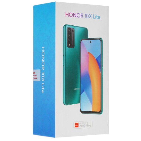 Смартфон Honor 10X Lite 4/128Gb [6,67"/LTE/NFC/Cam48+8+2+2/5000mAh/Icelandic Frost] Казахстан