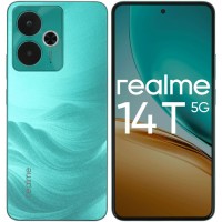 6.67" Смартфон realme 14T 256 ГБ зеленый