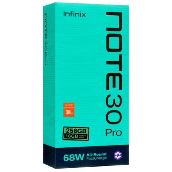 6.67" Смартфон Infinix NOTE 30 Pro 256 ГБ золотистый