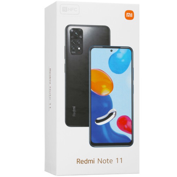 Смартфон Xiaomi Redmi Note 11 4/128Gb [6,43"/LTE/NFC/Cam50+8Mpx/5000mAh/Star Blue]