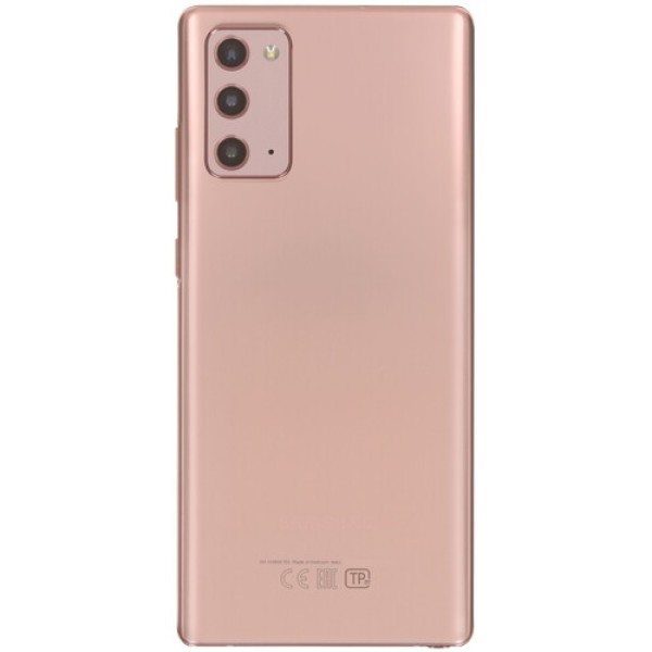 Смартфон Samsung Galaxy Note 20 6.8" 256Gb Copper Exynos990/8Gb/2400x1080/dAMOLED/LTE/Cam64+12+12/10Mp/4300mAh/Android