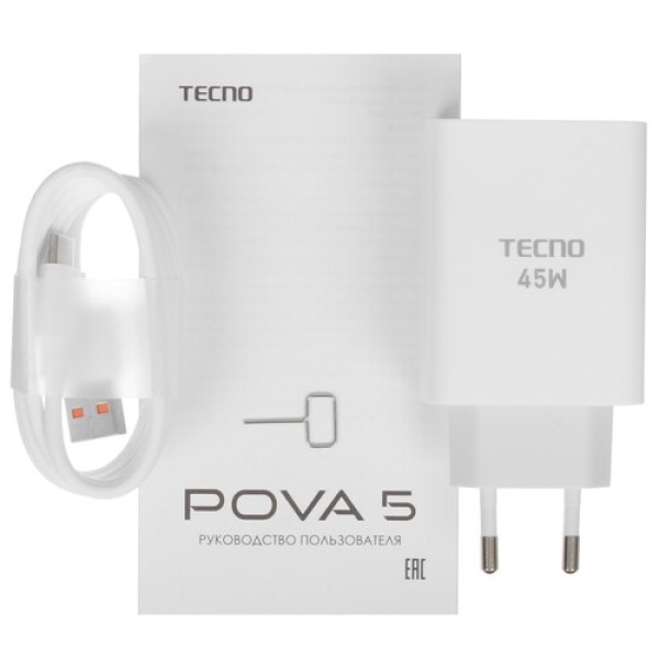 6.8" Смартфон Tecno POVA 5 256 ГБ золотистый