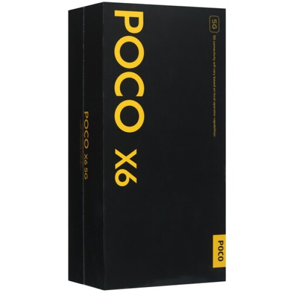 6.67" Смартфон POCO X6 512 ГБ черный