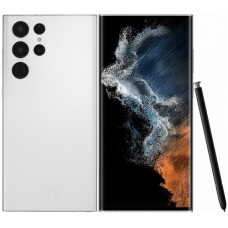 Смартфон Samsung Galaxy S22 Ultra 12/256Gb [6,8"/5G/NFC/Cam108+12+10+10Mpx/5000mAh/Белый]