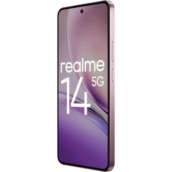 6.67" Смартфон realme 14 256 ГБ розовый